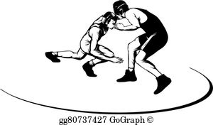 Wrestling Clip Art.