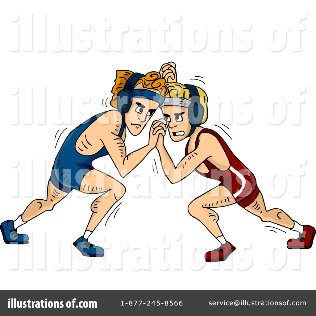 Wrestling Clipart #1276668.