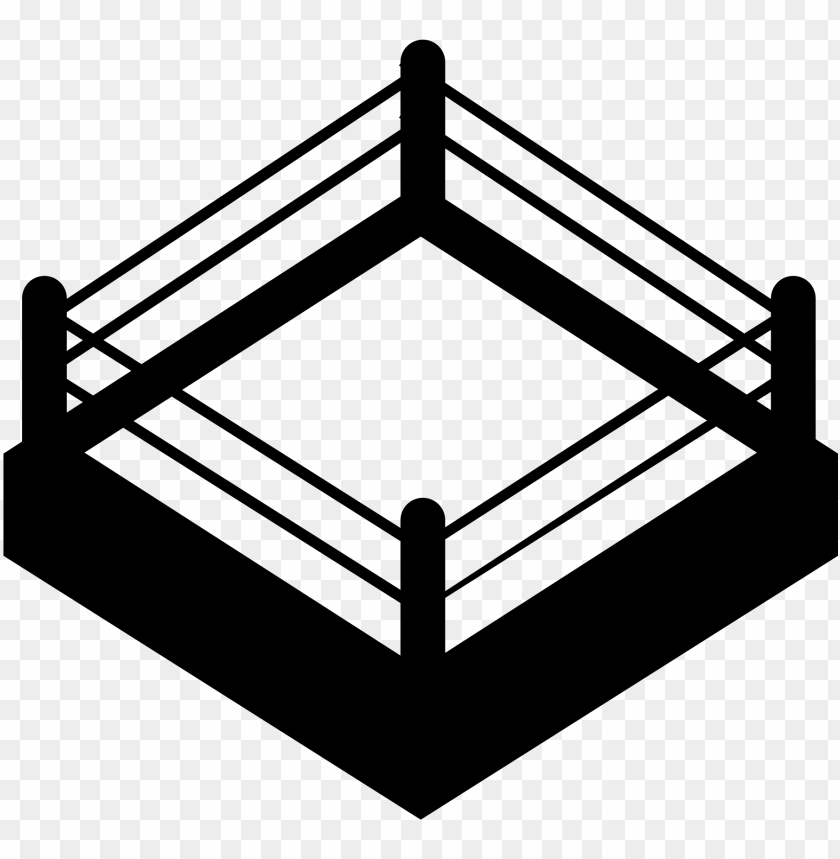 boxing vector ring.