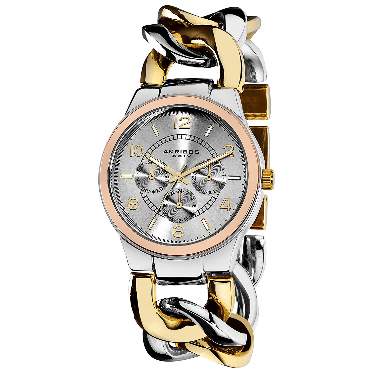 Akribos XXIV Women\'s Multifunction Watch.