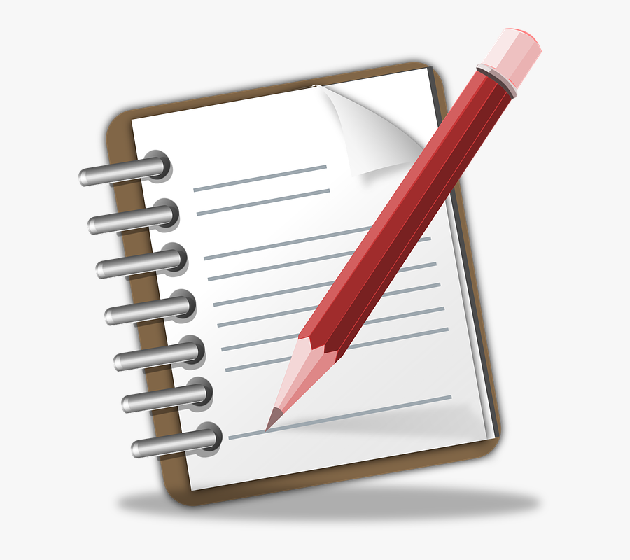 Write A Note Clip Art , Free Transparent Clipart.