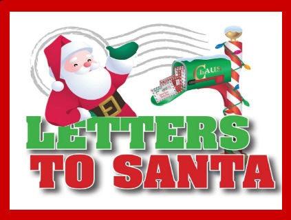 Letters To Santa Clipart.