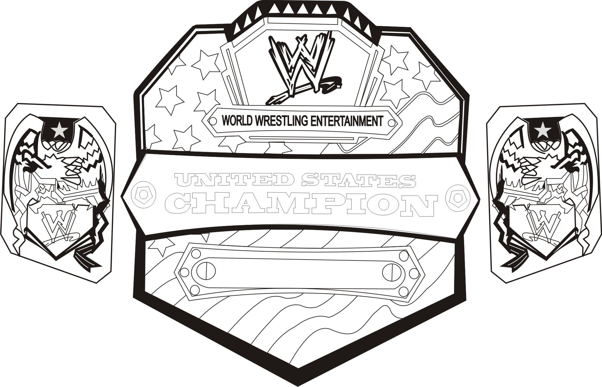 Wwe Royal Rumble Coloring Pages.