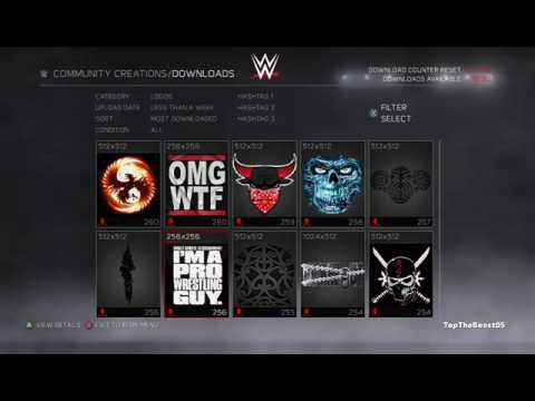 WWE2K17 LOGOS COMMUNITY CREATIONS.