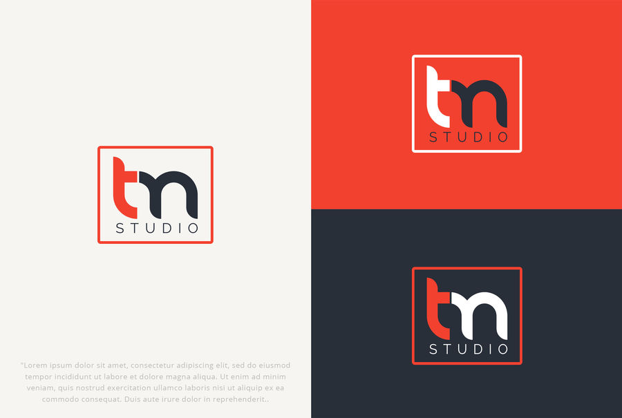 Entry #10 by MHYproduction for Logo for Tm Studio.