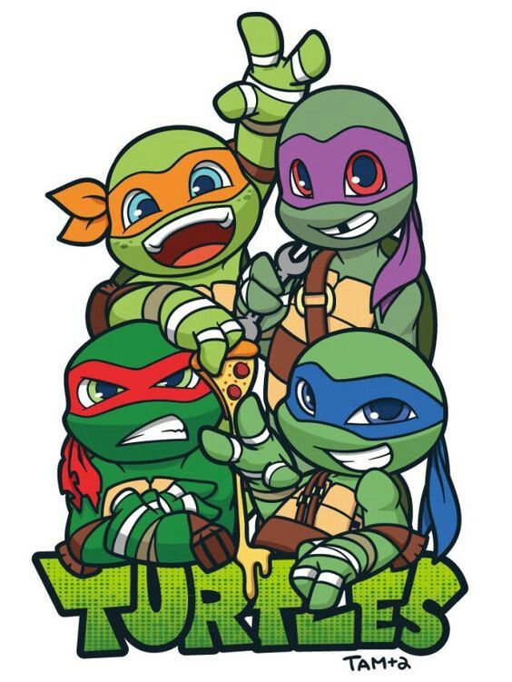 Teenage Mutant Ninja Turtles Clipart.