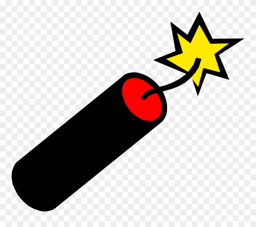 Vector Illustration Of Dynamite Tnt Firecracker Fireworks.