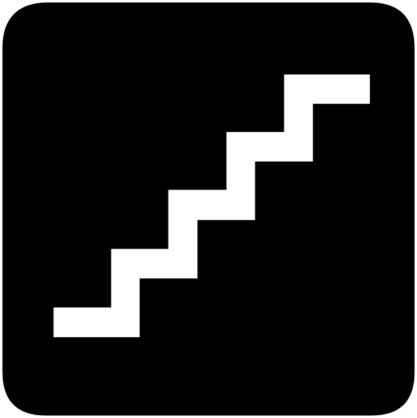 Ascending Stairs Clip Art at Clker.com.