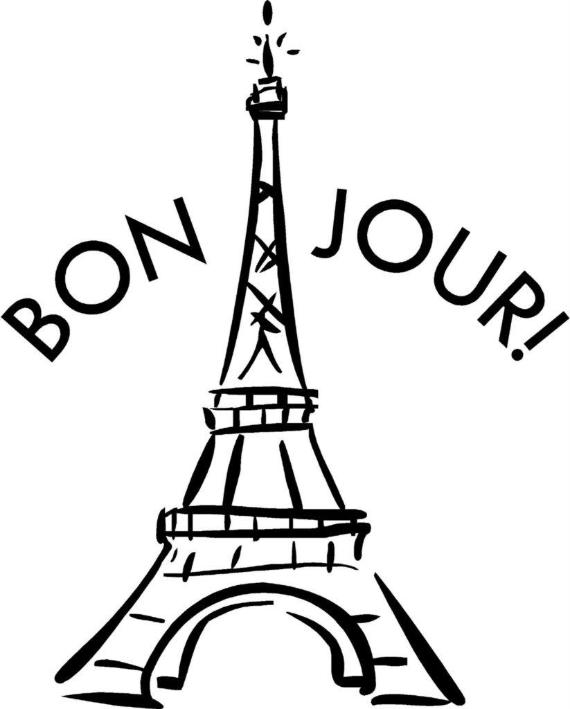 Paris eiffel tower france wall art sticker wall decal transfers.