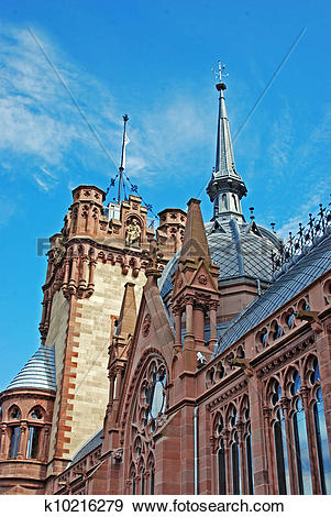 Stock Photograph of Schloss Drachensburg.