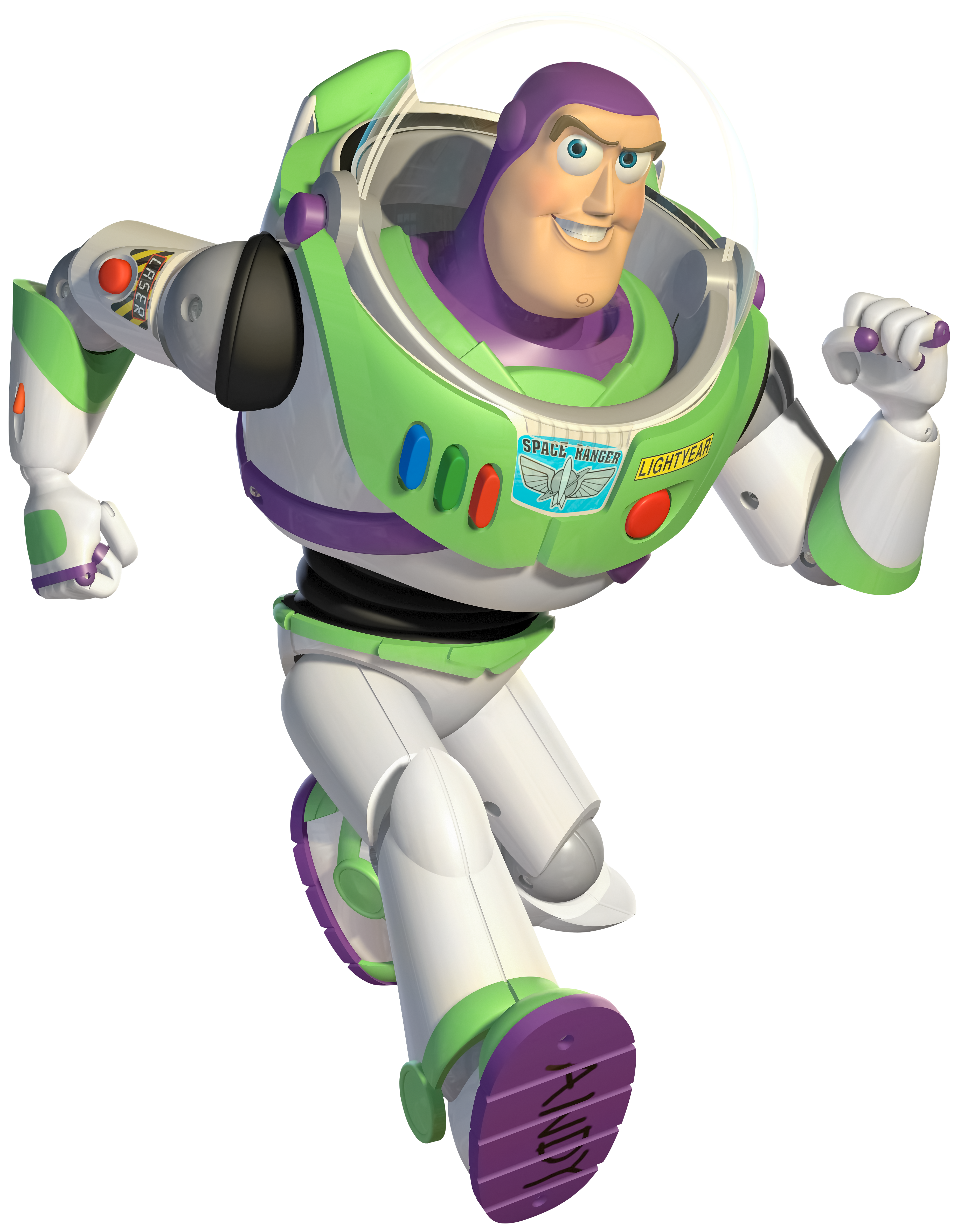 Toy Story Buzz Lightyear PNG Clip Art Image.