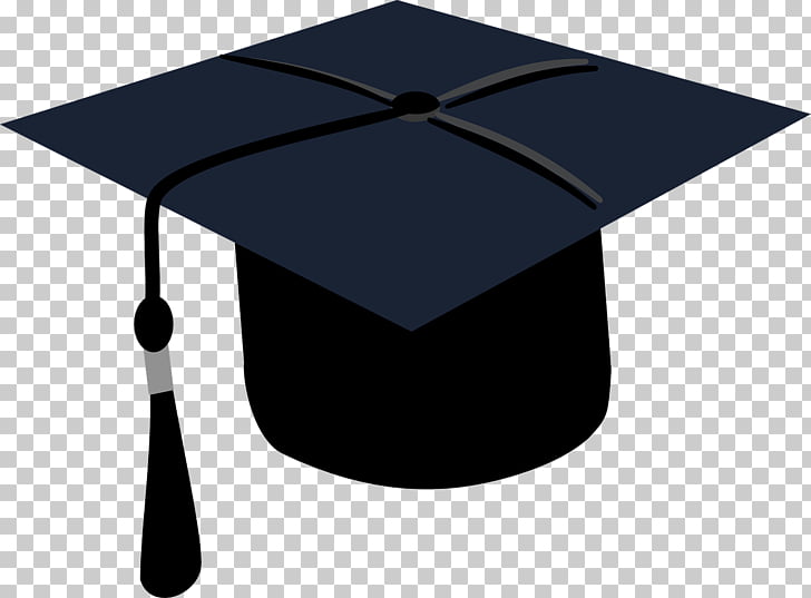 Toga , Graduates, black and grey mortar board art PNG.