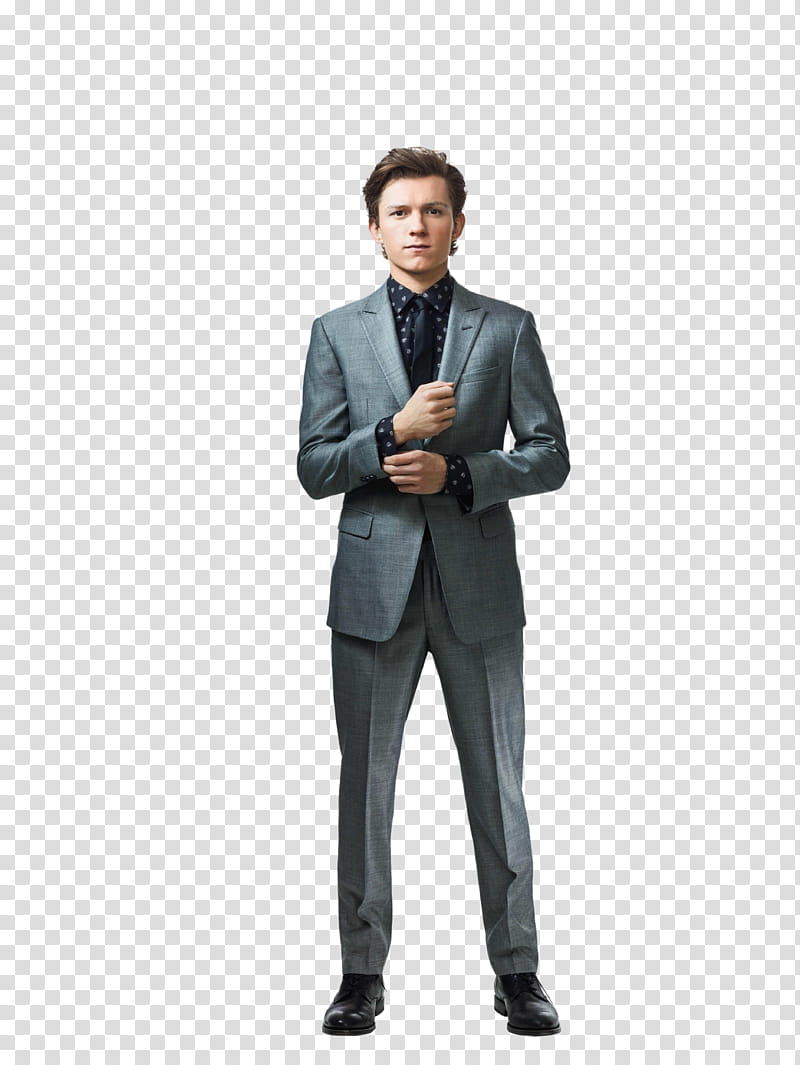 Tom Holland transparent background PNG clipart.