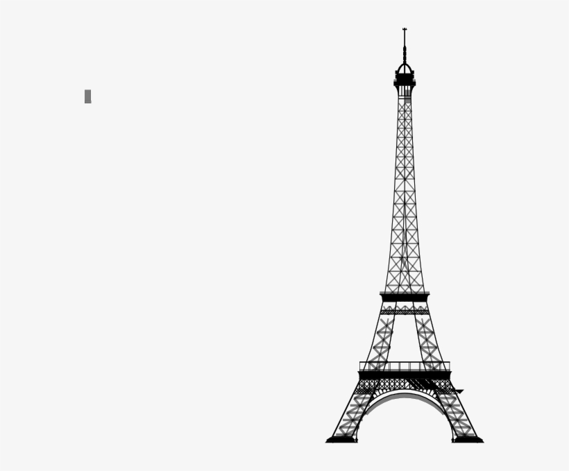 Eiffel Tower Vector Png.