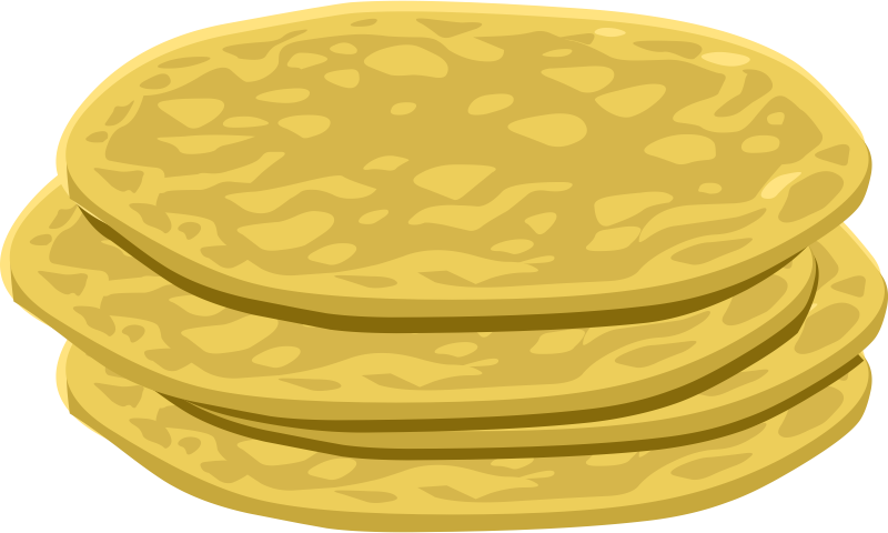 Tortilla Clipart.