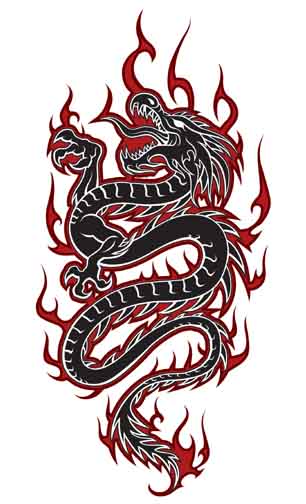 Dragons Tattoos.