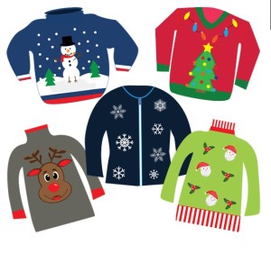 Ugly Sweater Clipart.