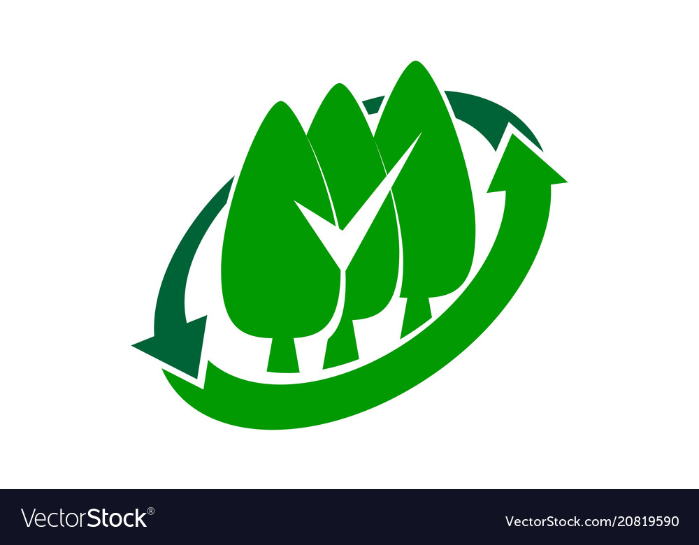 Landscaping care taking logo design template.