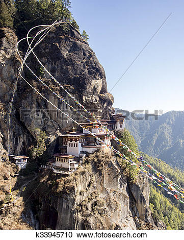 Stock Photography of Tiger Nest Buthan k33945710.