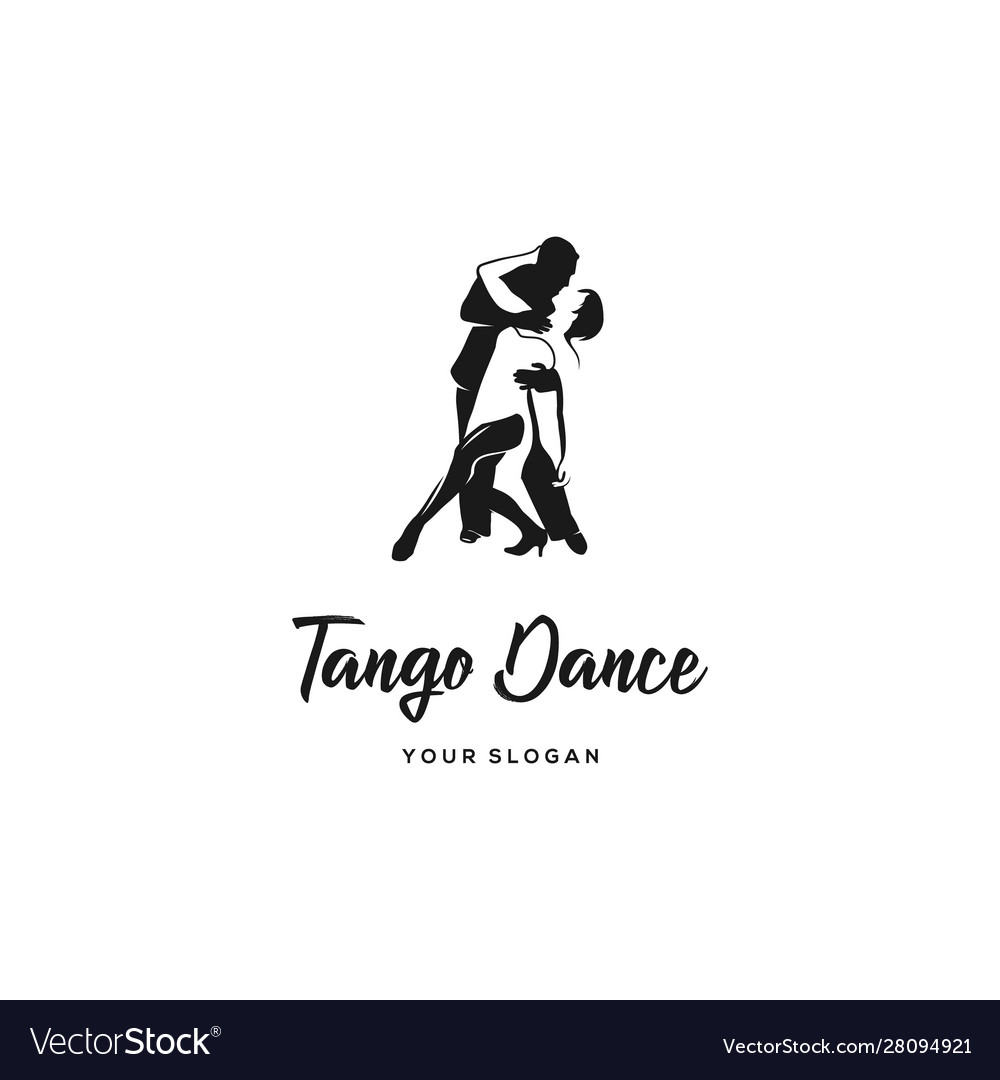 Tango dance logo.