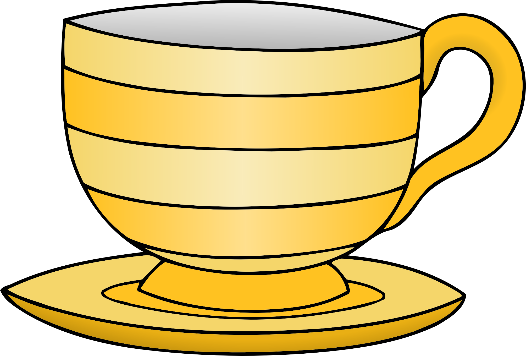 Teacup Clipart Crockery.