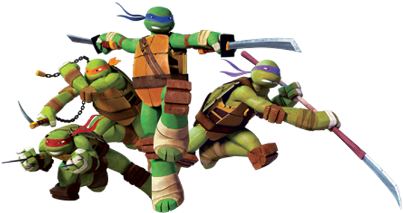 Teenage Mutant Ninja Turtles.