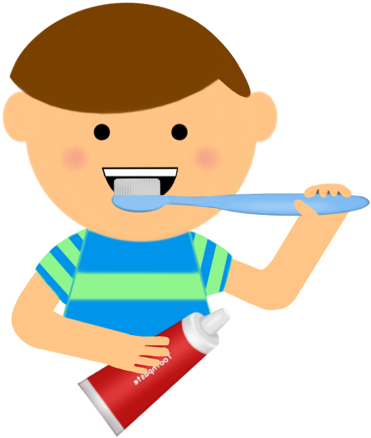 Brush Teeth Clipart Dental Health.