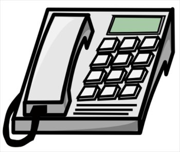 Free Clipart Telephones.