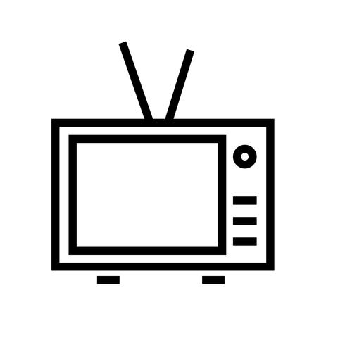 Television Icon Vector.