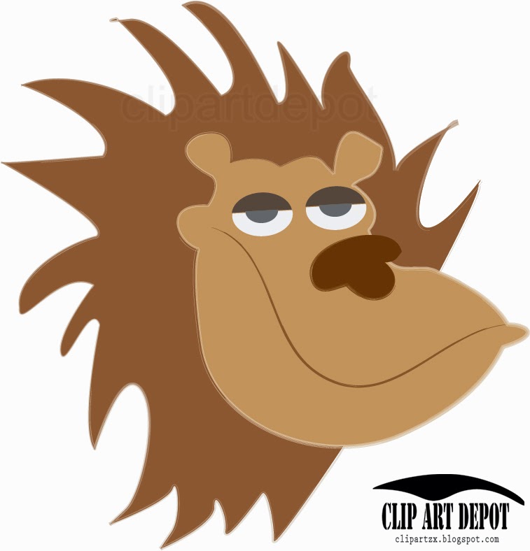 Lion Head Clipart.