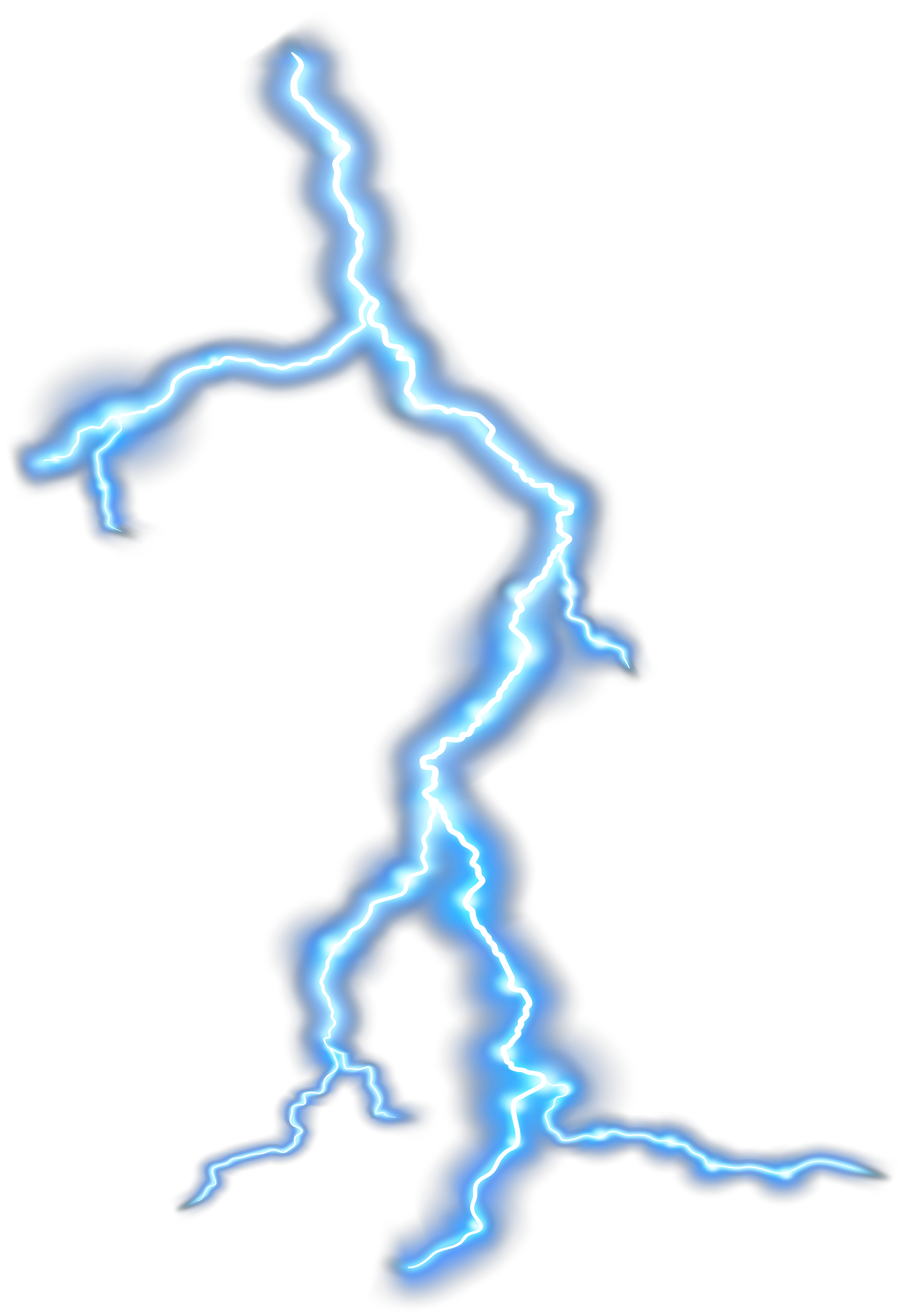 Thunder Transparent PNG Clip Art Image.