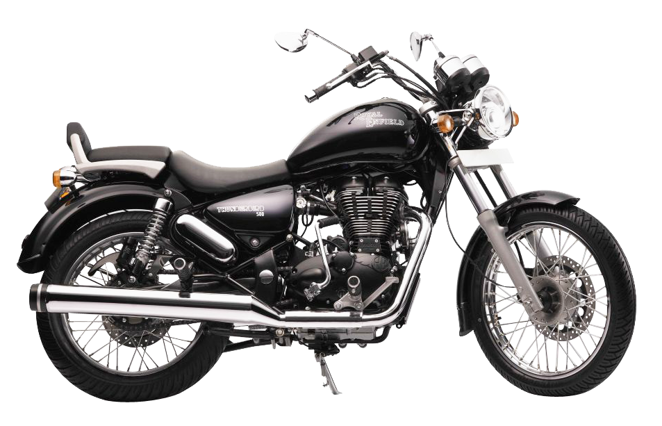 Royal Enfield Thunderbird 500 Motorcycle Bike PNG Image.