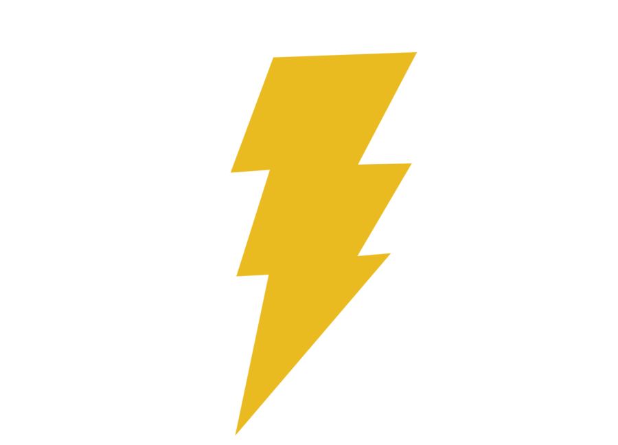 Thunderbolt Clip Art, Vector Thunderbolt.