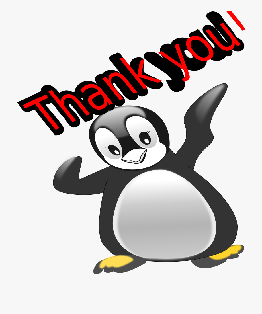 Clipart Thank You Penguin.