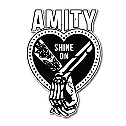 The Amity Affliction Sticker Rock Band Decal for Car Window, Bumper,  Laptop, Skateboard, Wall, ETC. (3\