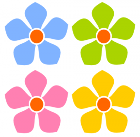 Tiny Flower Clipart.