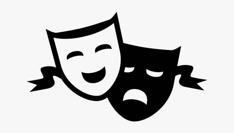 Theatre Clipart Comedy Tragedy.