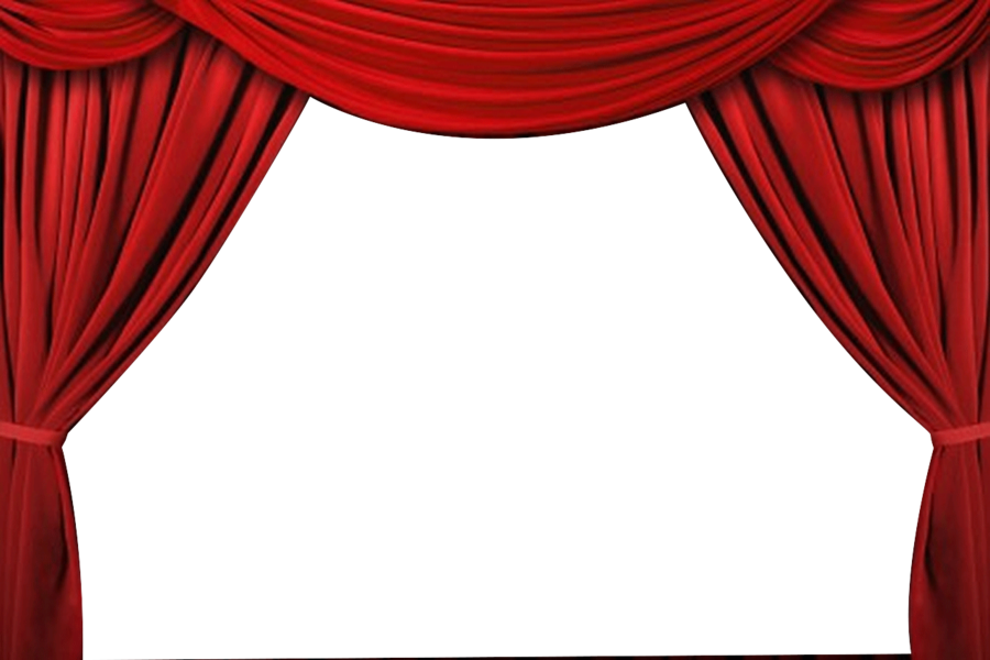 Theatre Curtains clipart.