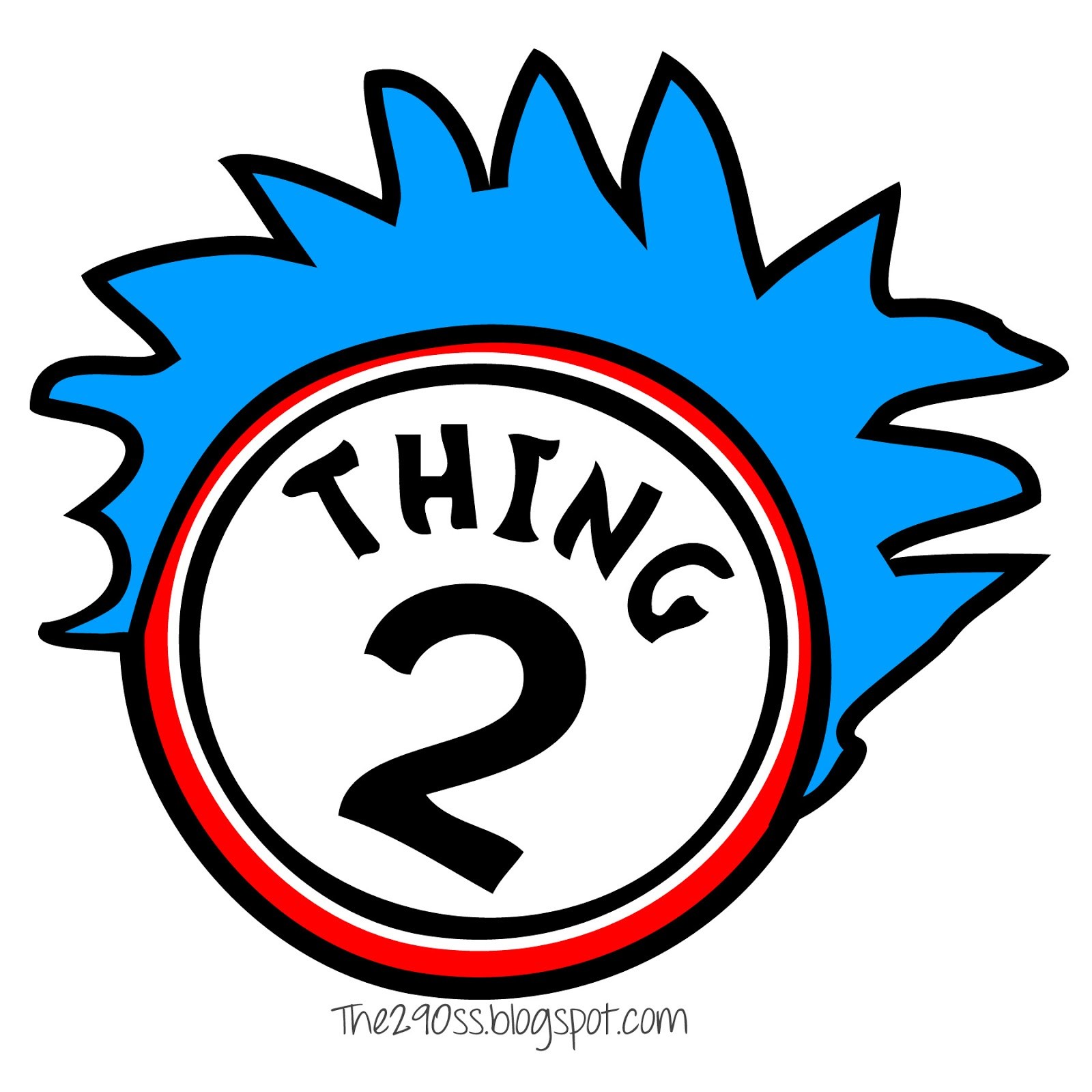 Thing 2 clipart 1 » Clipart Portal.