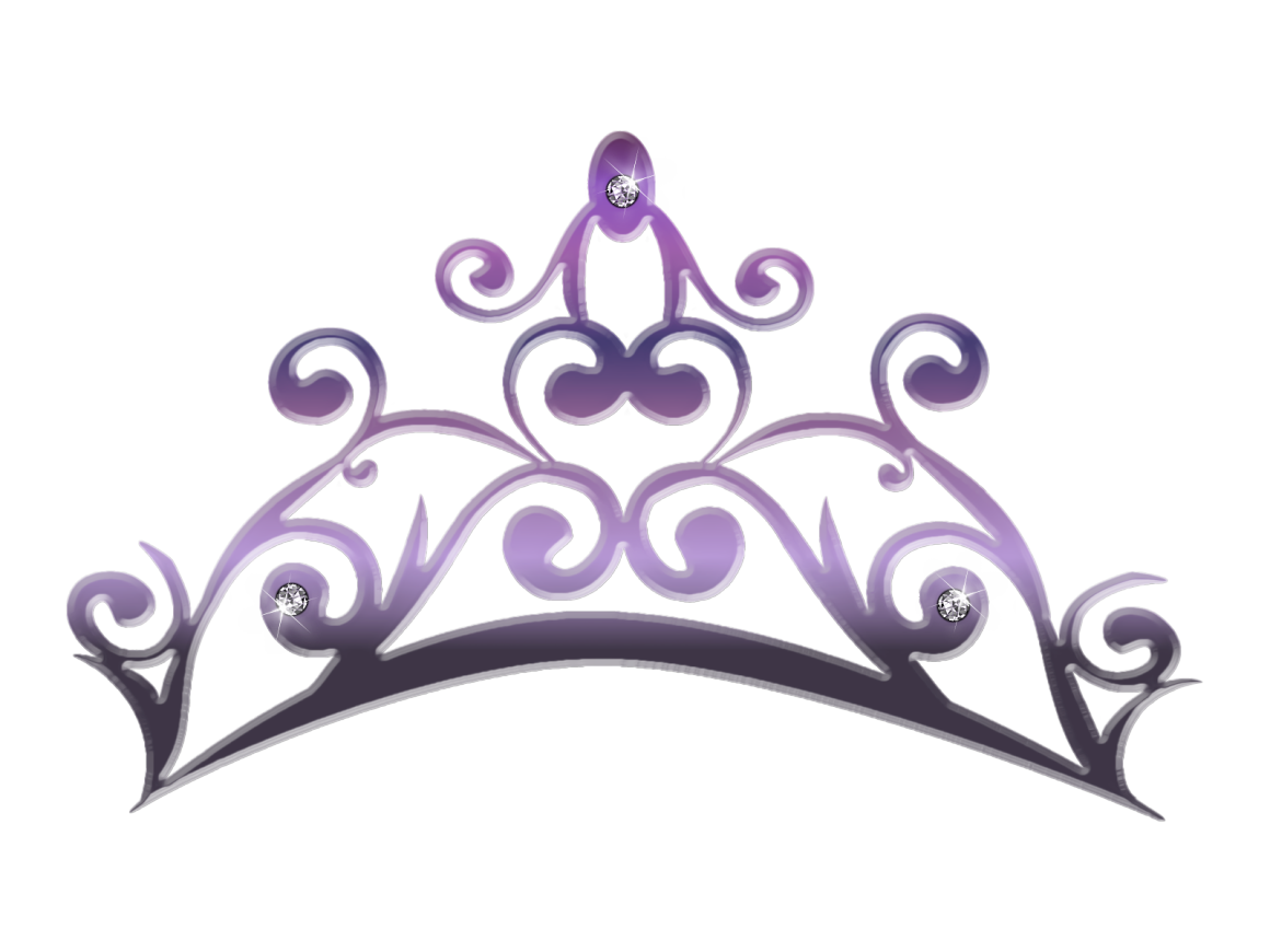 Slip Crown Princess Tiara Clip art.