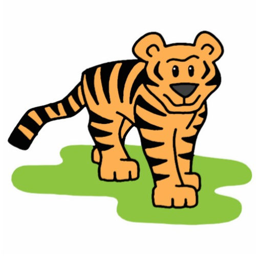 Baby tiger clipart 6 image #17793.