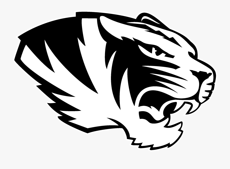 Missouri Tigers Logo Black And White.