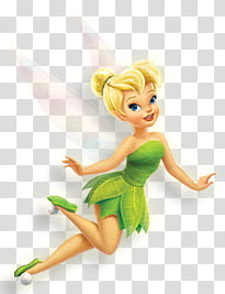 Suscriptores Youtube, Tinkerbell transparent background PNG.