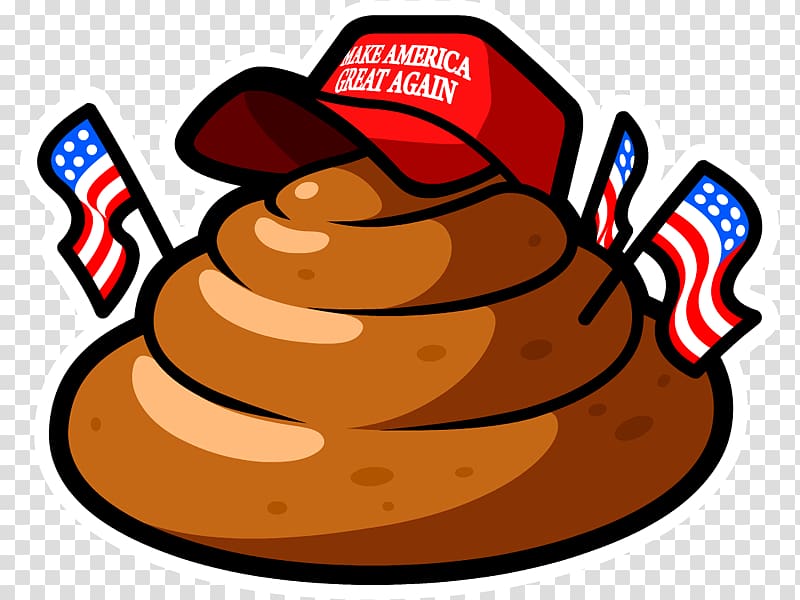 United States Art Logo, trump dabbing transparent background.