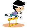 Track meet clipart.