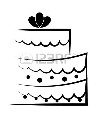 Traditional Cake Stock Vector Illustration And Royalty Free.