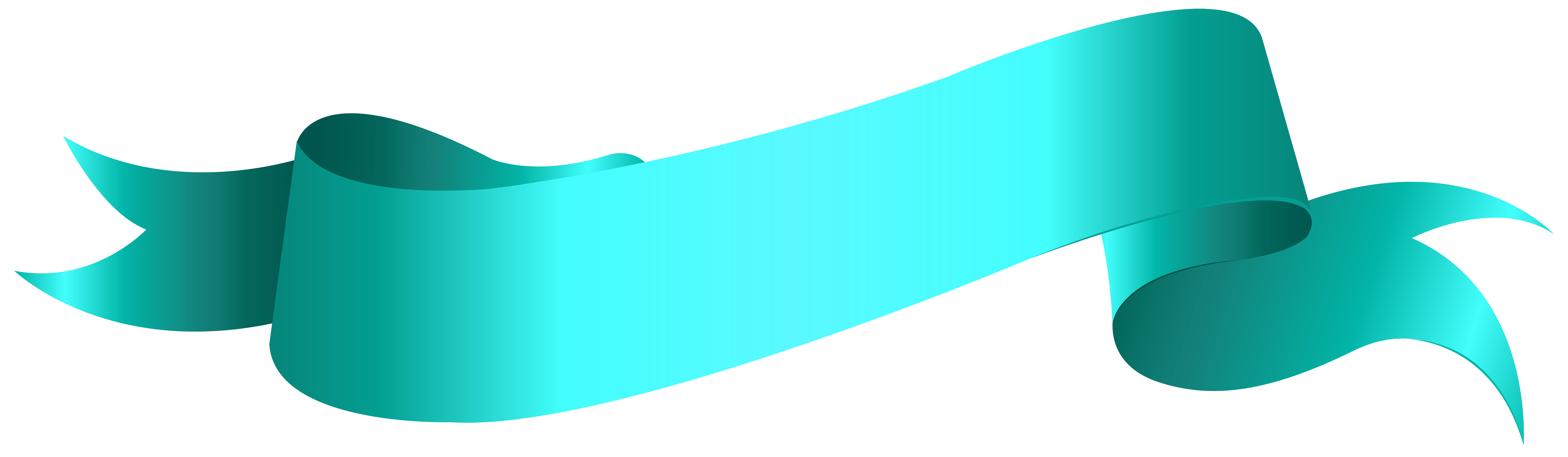 Banner Blue PNG Clip Art Transparent Image.