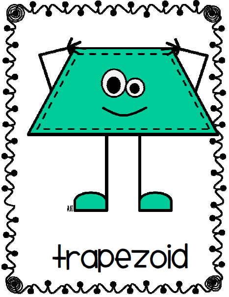 Trapezoid Clipart.