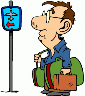 Traveler Clipart.