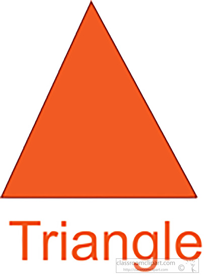 Triangle Clipart.